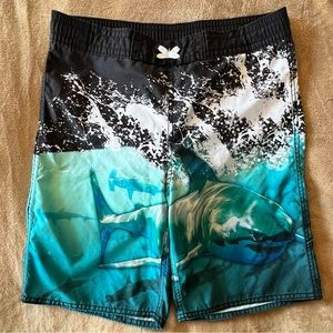 ✨✨‼️LAST CHANCE! (To be donated)‼️✨ Old Navy Shark Swim Trunks 🦈
